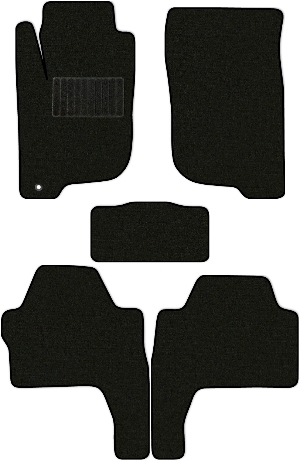 Коврики "Стандарт" в салон Mitsubishi Pajero Sport II (suv) 2008 - 2013, черные 5шт.