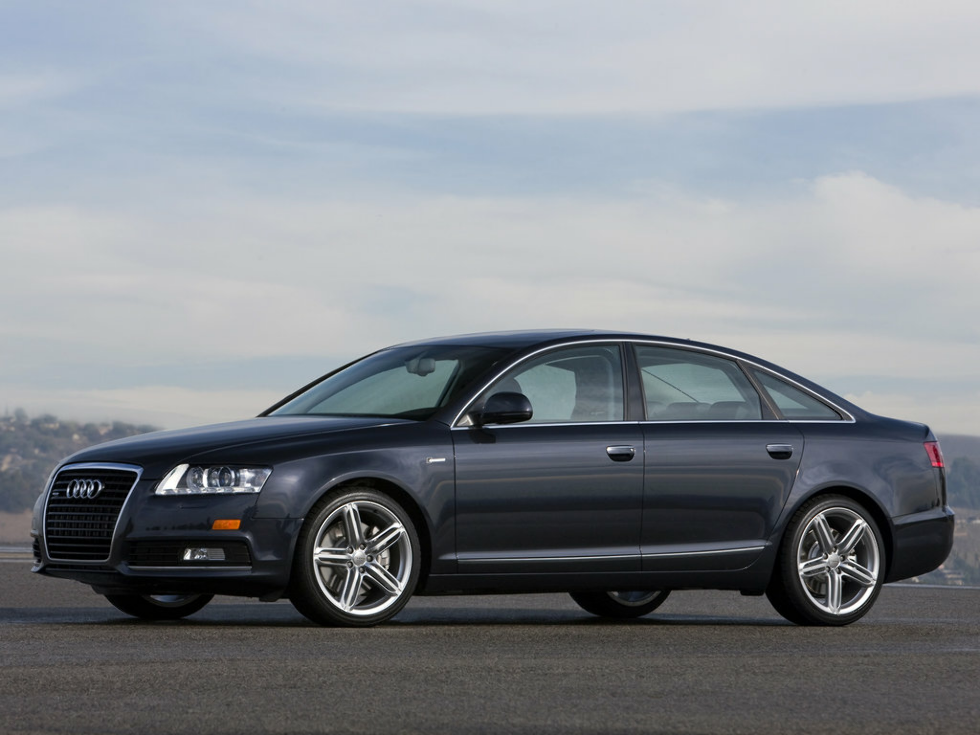 Коврики текстильные "Комфорт" для Audi A6 III (седан / C6) 2008 - 2010, ые, 5шт.