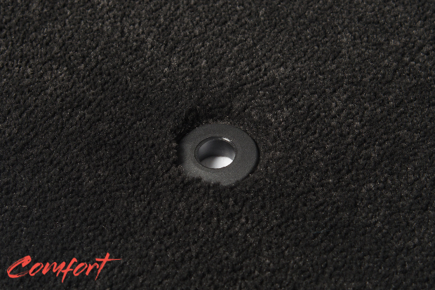 Коврики текстильные "Комфорт" для Nissan Pathfinder III (suv  5 мест / R51) 2004 - 2009, черные, 5шт.