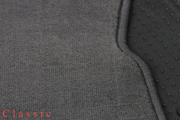 Коврики текстильные "Классик" для Land Rover Range Rover Evoque I (suv / L538) 2011 - 2015, темно-серые, 5шт.
