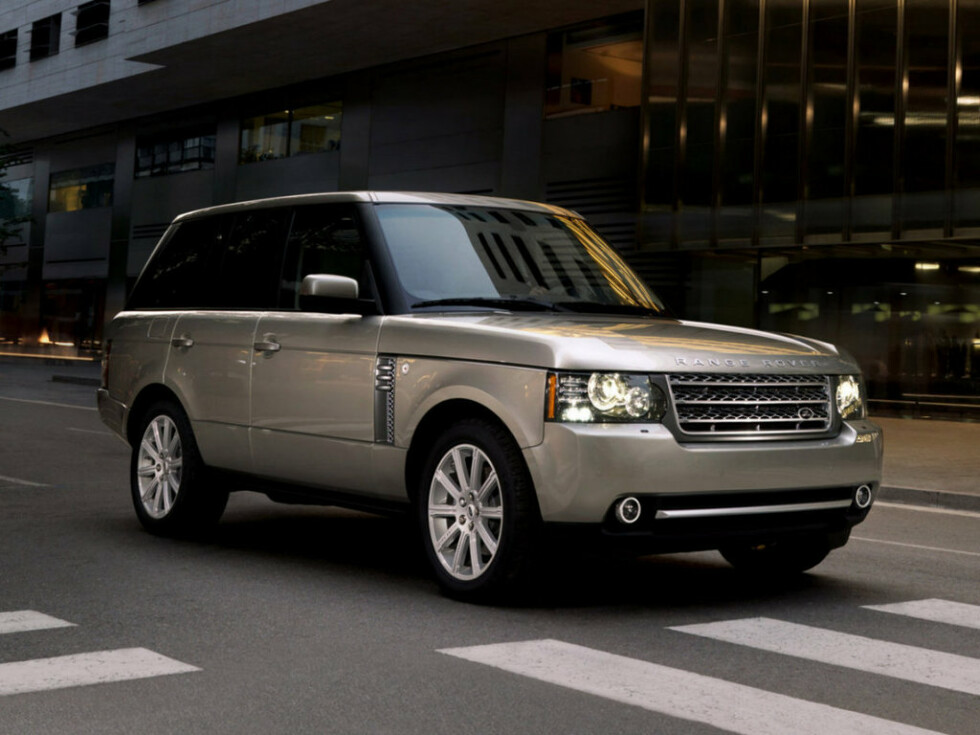 Коврики ЭВА "EVA ромб" для Land Rover Range Rover III (suv / L322) 2009 - 2012, черные, 3шт.