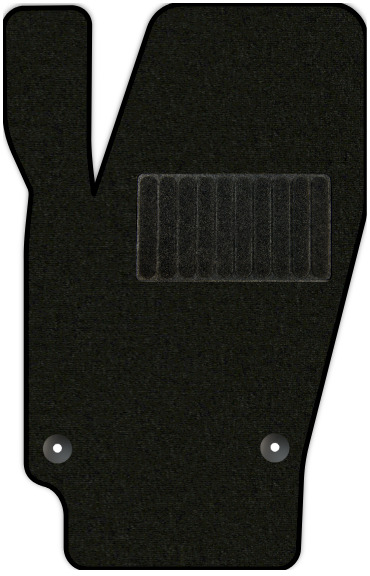Коврики текстильные "Стандарт" для Volkswagen Polo (седан / 612, 602, 6C1) 2008 - 2015, черные, 1шт.