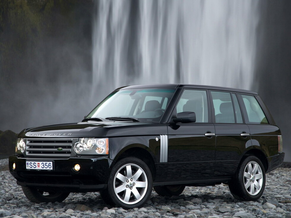 Коврики текстильные "Комфорт" для Land Rover Range Rover III (suv / L322) 2005 - 2009, темно-серые, 3шт.